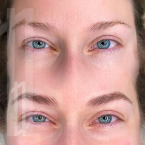 micropigmentación de cejas en Luhdeline