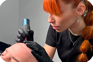 Reserva tratamiento micropigmentación capilar